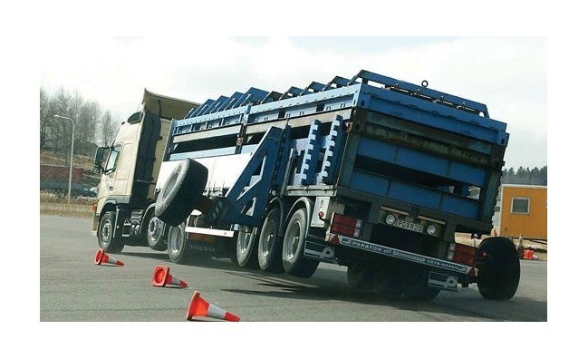 Truck Stability and Different Load Types