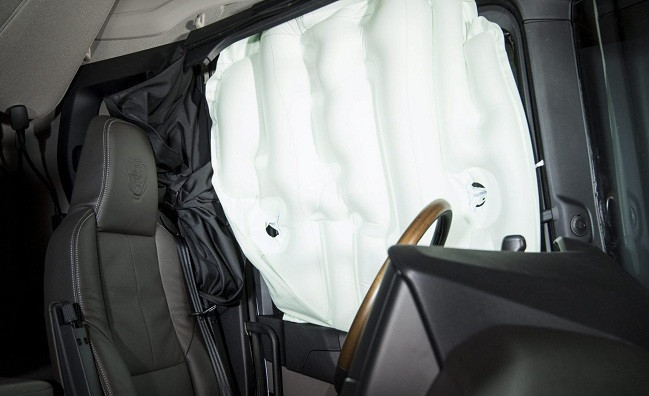 Scania Invents Roll Over Side Curtain Airbags For Trucks