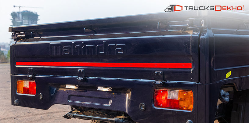 Mahindra Supro Excel comes with rear parking sensors but does not include crash guard as standard