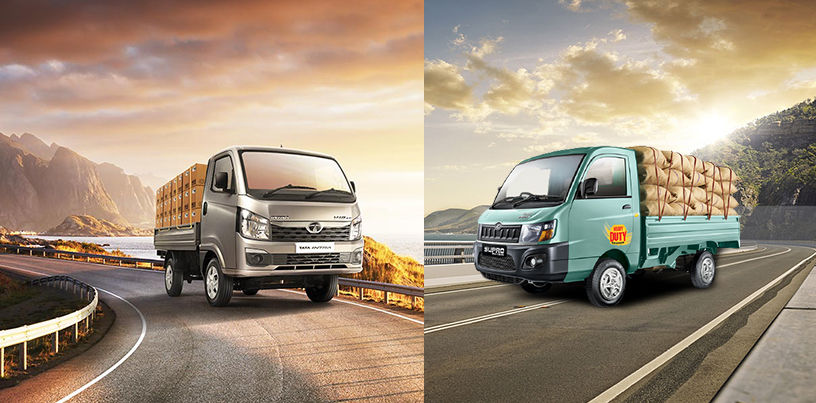 Comparison Tata Intra V10 Vs Mahindra Supro Mini Truck Trucks 