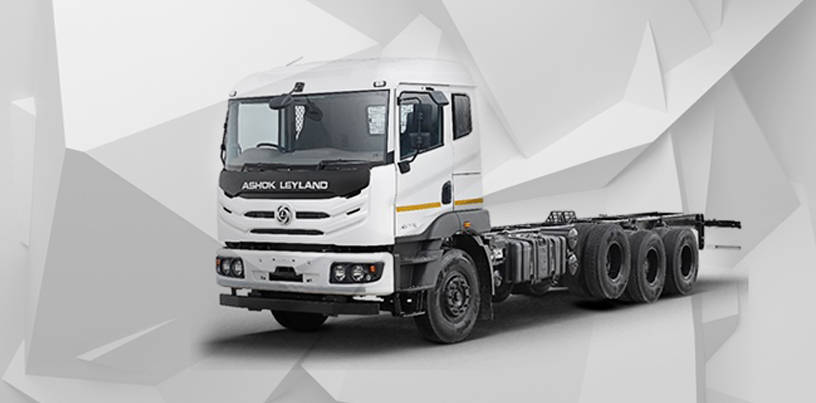 Ashok Leyland introduces a 14-tyre, 4-axle rigid truck with a higher ...