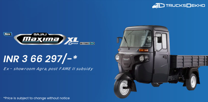 Maxima Tec Bajaj Maxima Xl Cargo E-TEC 9.0: Is It Good For Last-mile Haulage ...
