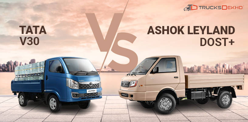 Tata Intra V30 Vs Ashok Leyland Dost Plus: Specs Comparison | Trucks ...