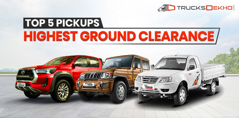 Top 5 Pickup Trucks With Highest Ground Clearance To Navigate Tough 