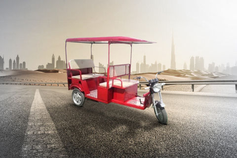 Divya Enterprises Fox E-Rickshaw 4 Seater/Electric