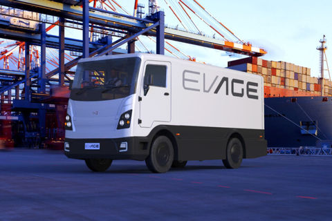 इवेज मोटर्स एफआर8 इलेक्ट्रिक/डिलिवरी ट्रक