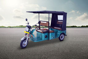 GreenRick Electric Green Rickshaw