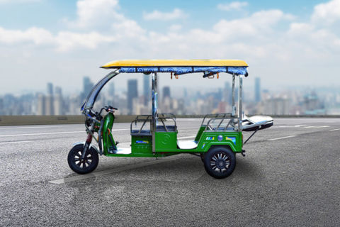 Indo Wagen Q8 Flexi Steel 4 Seater/Electric