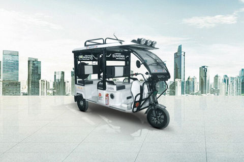 Om Raj Autotech Suvidha Deluxe Plus Prime 4 Seater/Electric