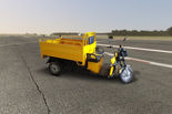 SN Solar Energy Battery Operated E Rickshaw Loader