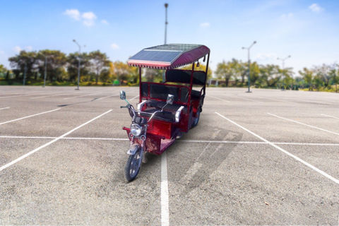 SN Solar Energy Solar Electric Passenger Rickshaw 5-Seater/Electric