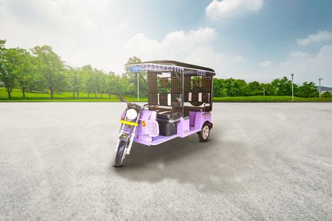 Udaan Battery E Rickshaw 4-Seater/Electric